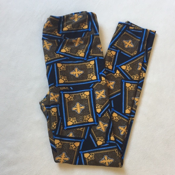 LuLaRoe Pants - Lularoe print leggings, one size LuLaRoe Pants - Lularoe print leggings, one size